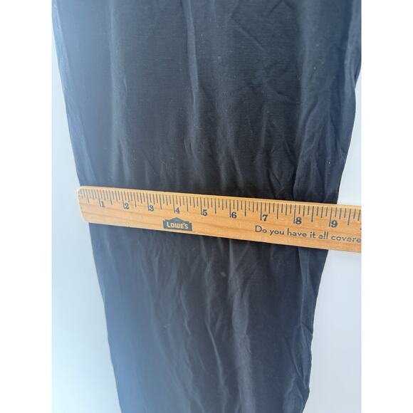 PJ Salvage Women's Basic Open Leg Lounge Pants Black Size Medium W/tag *READ - Picture 9 of 13